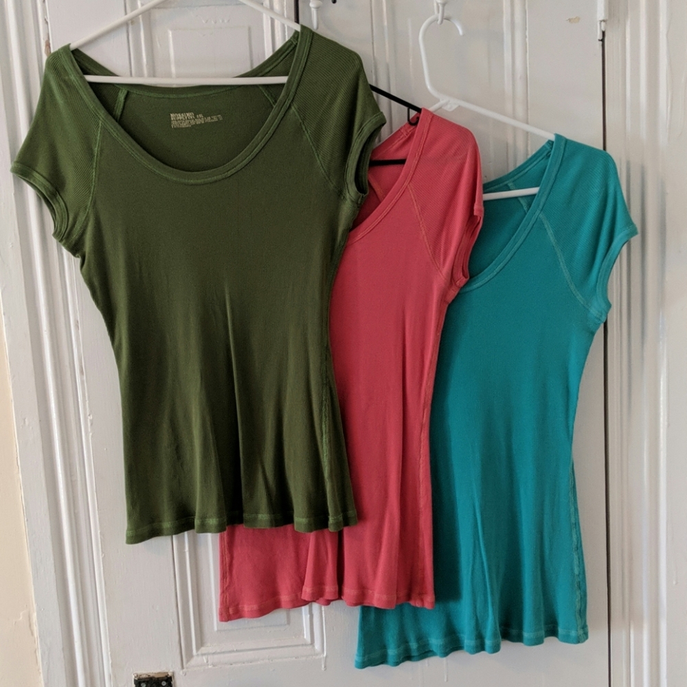 Set of 3 - Mossimo Ribbed Tees